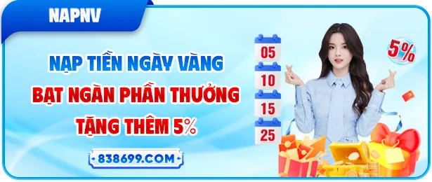 Nạp tiền ngày vàng