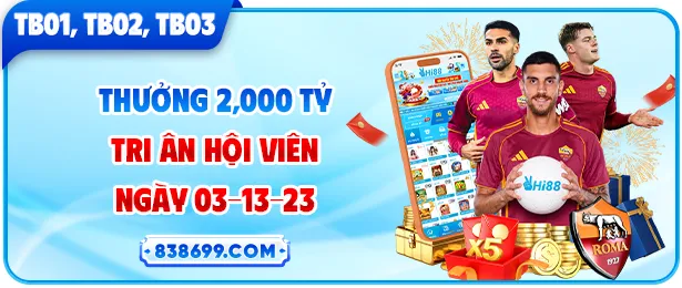 Tri ân hội viên 03 13 23